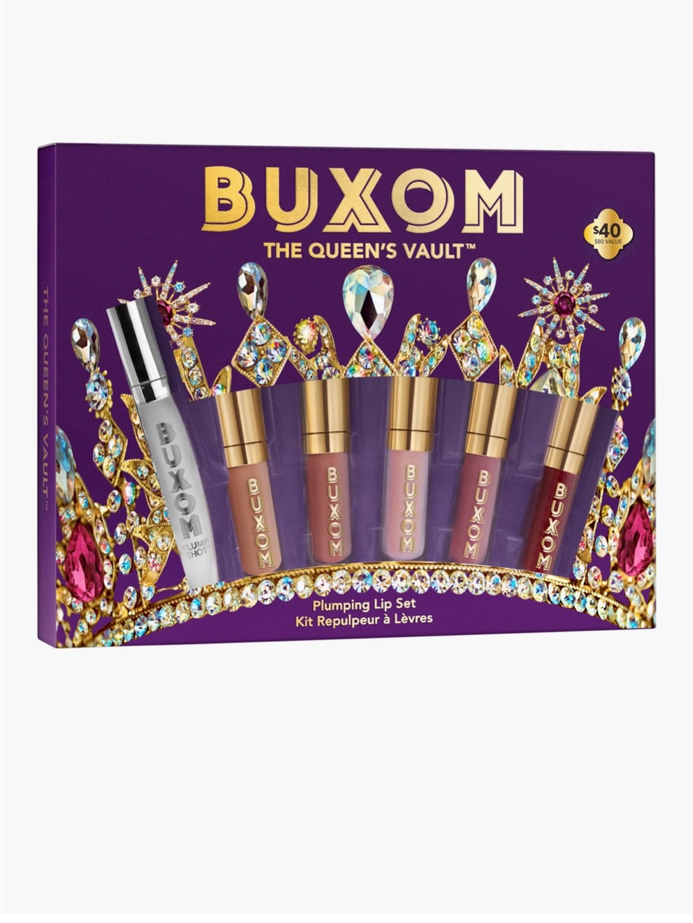 BUXOM LIMITED-EDITION THE QUEEN’S VAULT PLUMPING LIP SET